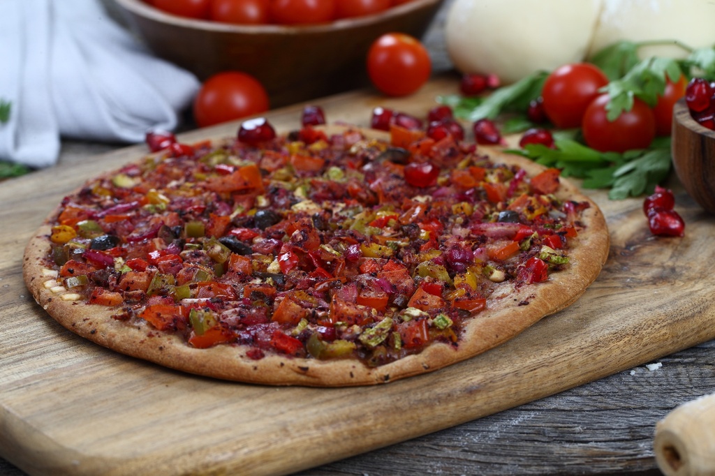 Tabliya Zaatar w Vegetables / طبلية زعتر مع الخضار