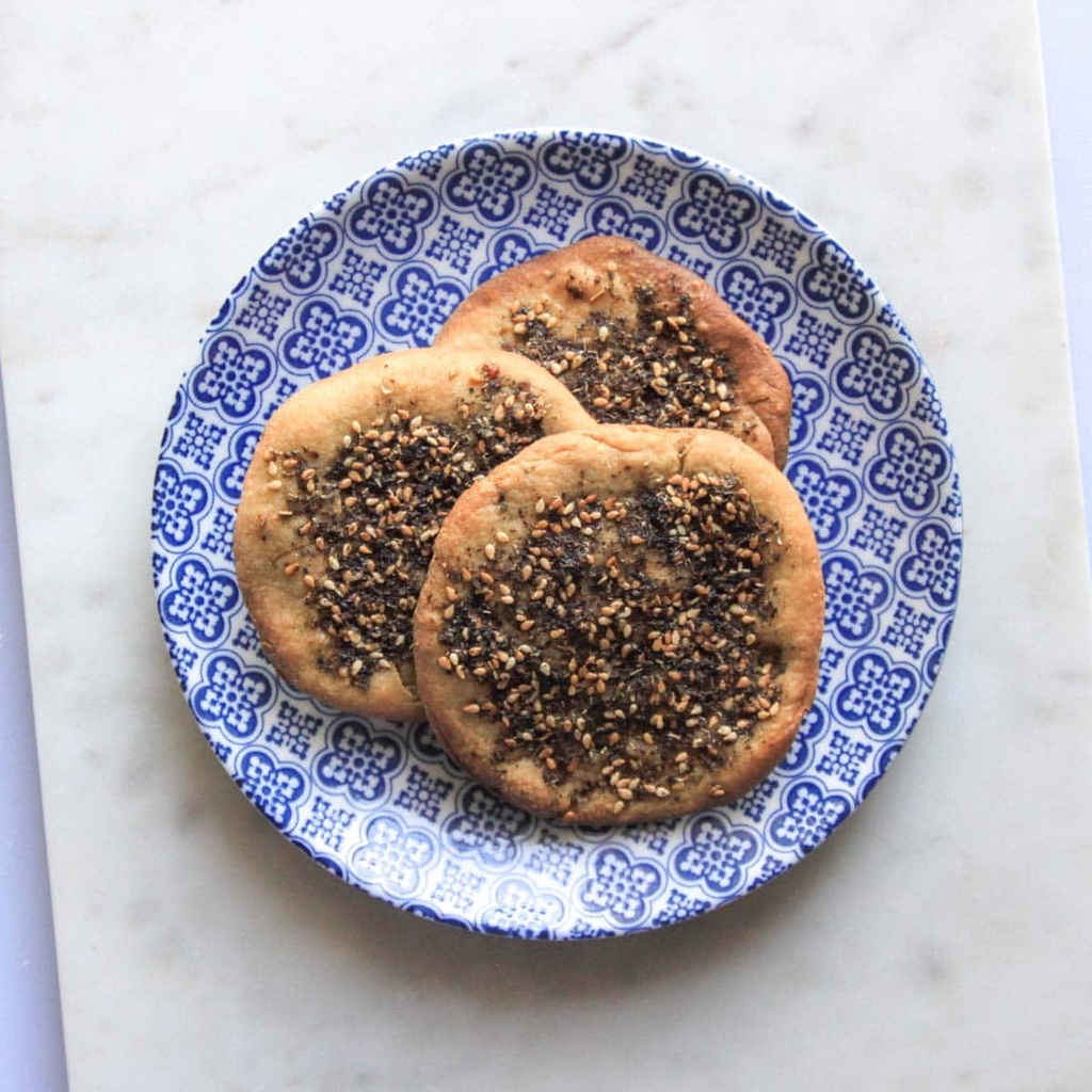 Maneesh Zaatar-Keto / مناقيش زعتر (كيتو)