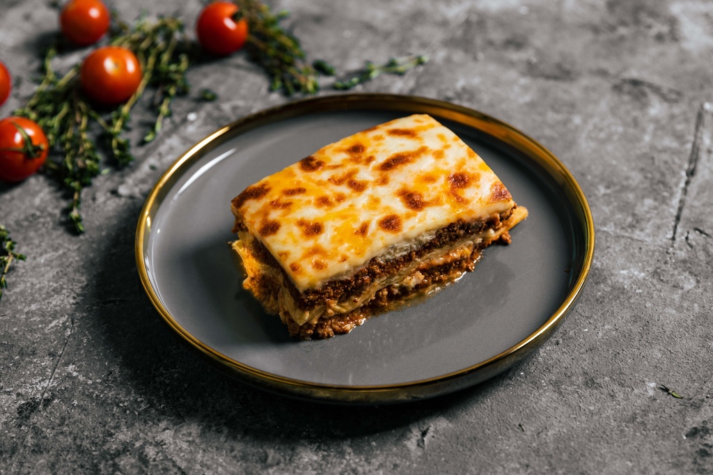 Butter  chicken lasagna lite (low fat) / لازانيا الدجاج بالزبدة لايت (قليل الدسم)