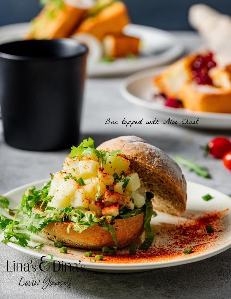 كرواسون الزعتر مع بيض مقلي