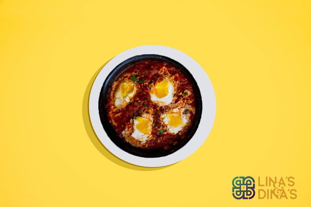 Skillet Egg with spinach / مقلاة البيض بالسبانخ