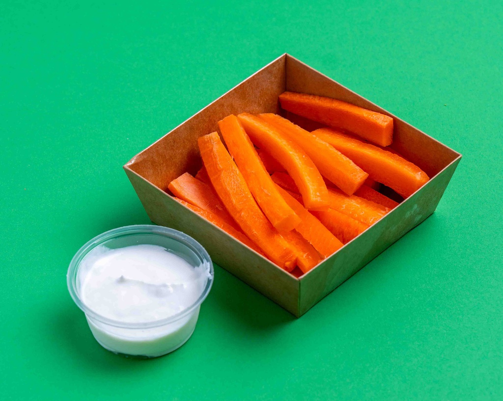 WOW- Carrot Stick With Labneh | أصابع الجزر مع اللبنة