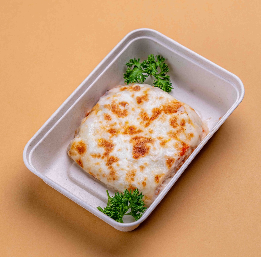 Béchamel Tawa Meat w Eggplant / لحم طاوة بشاميل مع باذنجان