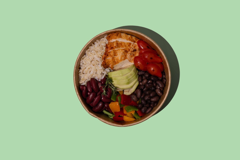 Chicken Volcano Bowl (New) (GF) / وعاء بركان دجاج