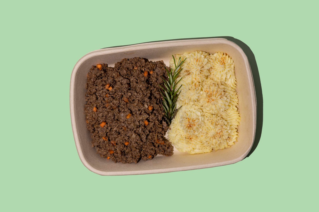 Minced Beef W Mashed Potatoes (DF) / لحم بقري مفروم مع بطاطا مهروسة