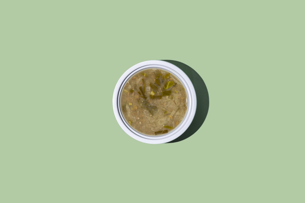  شوربة العدس البني