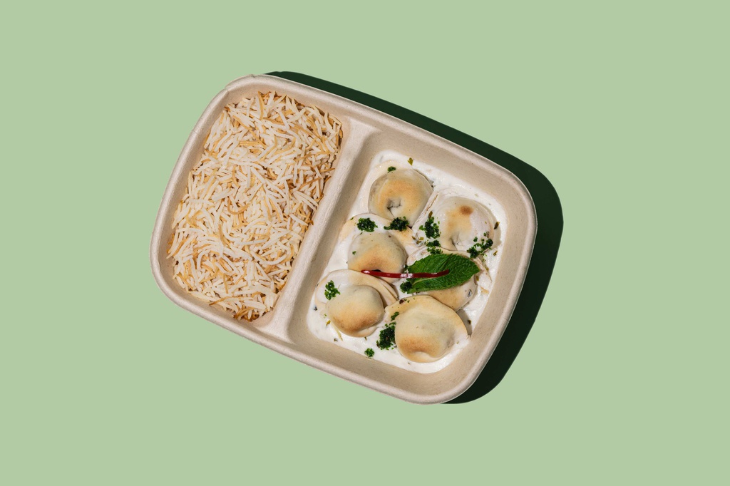 شيش باراك مع الأرز