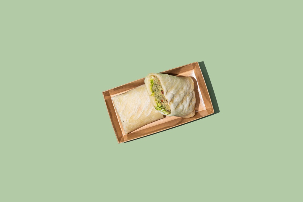 Vegan Falafel Wrap (DF) /صاج فلافل نباتي