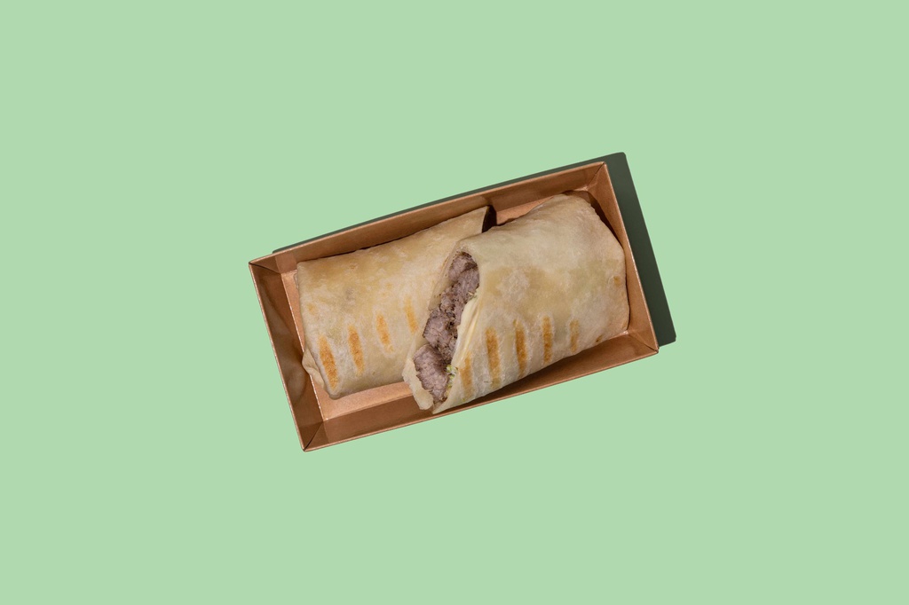 Roast Beef W Jack Cheese Wrap (DF) / صاج  لحم مشوي مع جبنة جاك