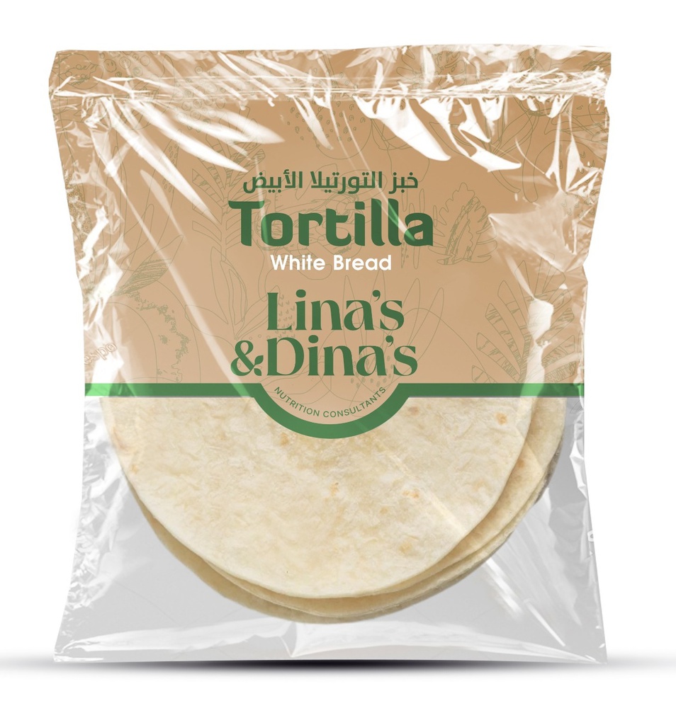 White Tortilla 8 inch / خبز تورنيلا أبيض