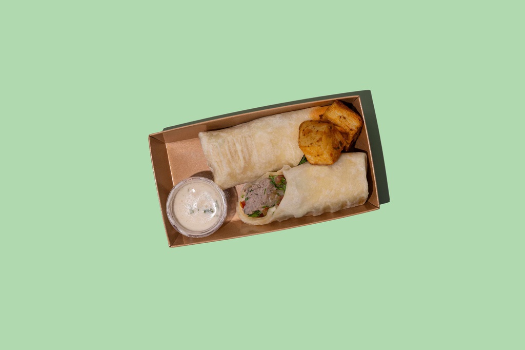Beef Kofta Wrap w Potato(6pack) / راب كفتة لحم مع بطاطا