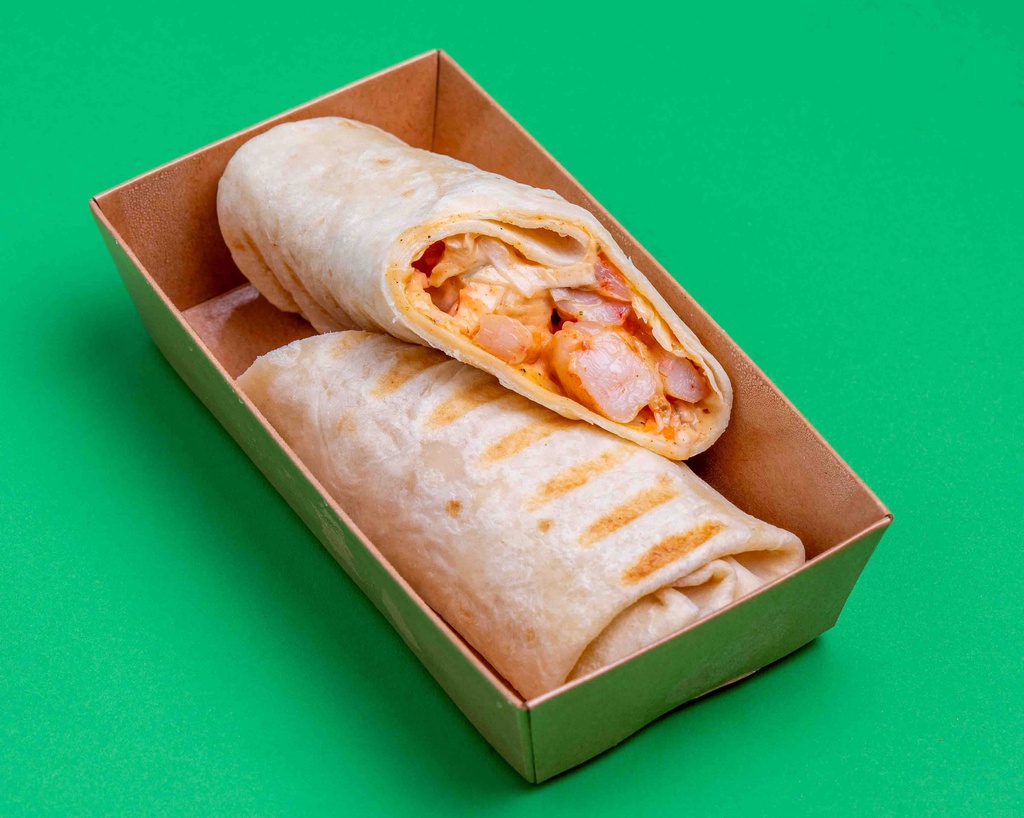 Buffalo Shrimps Wrap (6pack)/ راب الروبيان البافالو