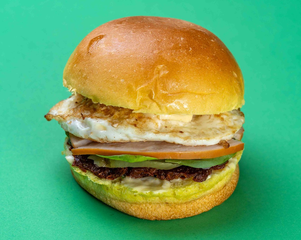Honey Mustard Turkey &amp; Egg Burger (6pack)/ برجر بيض مع الديك الرومي والعسل والخردل