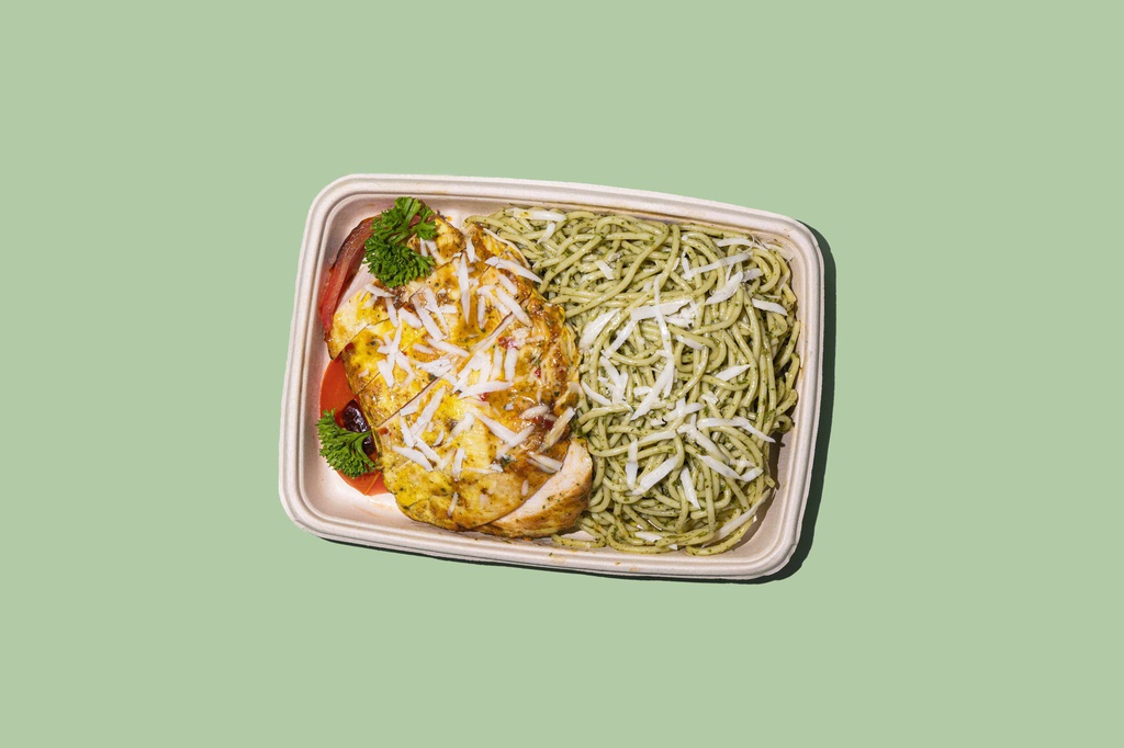 Chicken Basil Spaghetti (6pack)/ سباجيتي بالدجاج والريحان