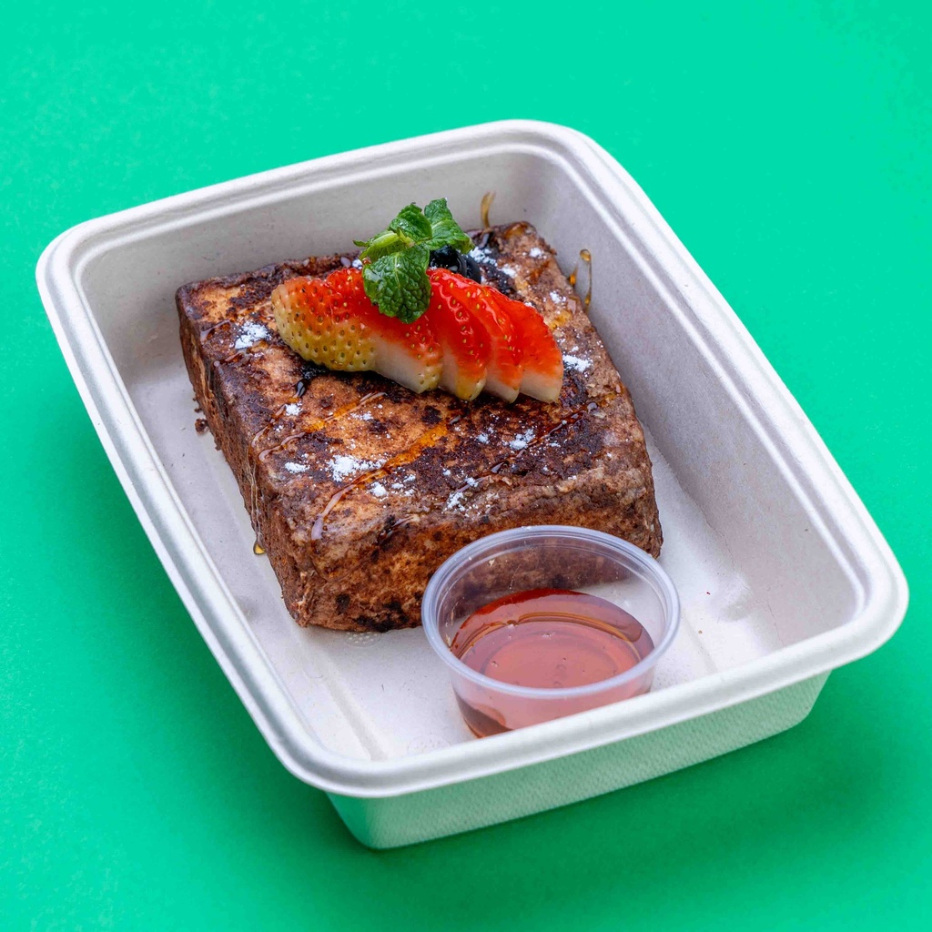 WOW - Frensh Toast W Strawberries &amp; Berries  / توست فرنسي مع الفراولة والتوت