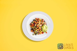 [MN1061-0.5] Southwestern Salad with Beef / سلطة جنوبية مع لحم البقر