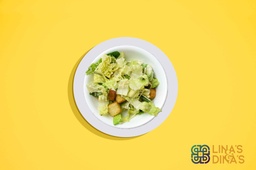 [MN1144-1] Green salad w halloum cheese / سلطة خضراء  مع الحلوم