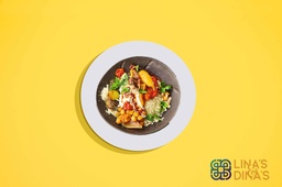 [MN1382-0.5] طاجن لحم مع البامية و الأرز