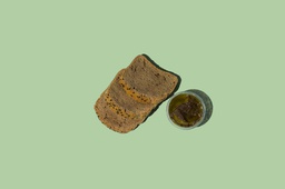 [KETONEW4-0.5] Rusk W Labneh Avocado  /بقسماط و لبنة أفوكادو / (Keto)