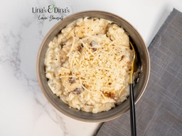 [NMN22222-0.5] Risotto Formaggio w Chicken /مع الدجاج ريزوتو بالجبن