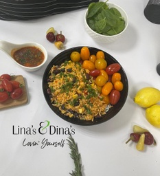 [NVGN176-0.5] Mexican Rice with Tomatoes Sauce /  أرز مكسيكي مع صلصة الطماطم ( Vegan )