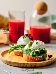 [NMN22168-0.5] Italian baked Eggs Benedict with labneh / بيض مخبوز على الطريقة الايطالية مع اللبنة