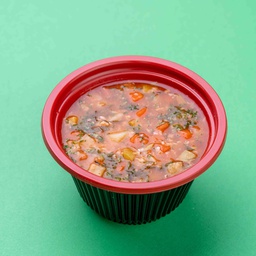 [NMN222163-0.5] Oats w veggies soup / شوفان مع الخضار (Vegan)