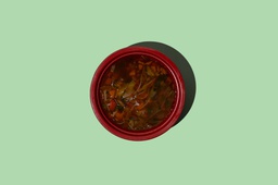 [NMN222174-0.5] Asian vegetable &amp; noodles soup / شوربة الخضار والنودلز الاسيوية  (Vegan)