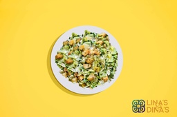 [NMN22189a-0.5] Zaatar Caeser Salad with Garlic Crouton w Chicken / سلطة سيزار بالزعتر مع الكروتون بالثوم