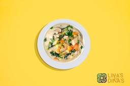[NMNDR20231- 1] Chicken w Veggies soup /شوربة الدجاج بالخضار
