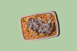 [NMN2458] Pasta w Pink Sauce &amp; Beef / باستا مع صلصة وردية و لحم بقري