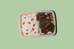 [NMN24151-1] Creamy Garlic Steak Pasta / باستا ستيك بالثوم والكريمة