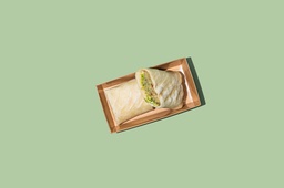 Crumbled Falafel Wrap w Tahina (Vegan) / راب فلافل مفتتة مع طحينة (نباتي)