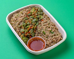 [VEG240023] Iraqi Rice w Foul (Vegan) / أرز عراقي بالفول (نباتي)