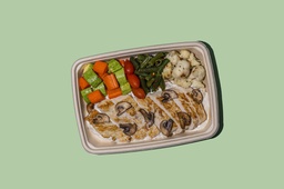 [NMNLC2438] Grilled Steak w Mushroom Sauce HP /شريحة لحم مشوية مع صلصة الفطر والخضار