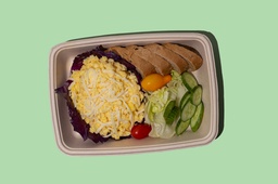 [RAM24030-1] بيض مخفوق مع الخضار