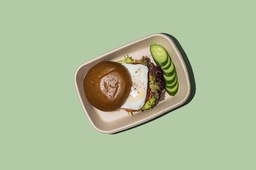 [NCFM005-1] Plain Sunny Side Eggs / ساندويش بيض مع الجبنة