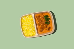 WOW - Butter chicken with rice / دجاج بالزبدة مع أرز