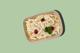 Garlic Cheese Alfredo Pasta (LF) / مكرونة ألفريدو بالجبنة والثوم