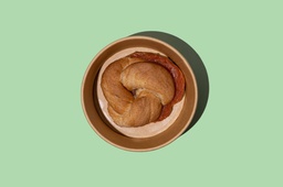 Bagel W Peanut Butter &amp; Jam (GF + LF)  / بيجل مع زبدة الفول السوداني والمربى
