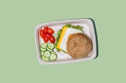 Sunny Side Up w Cheese (LF) / صني سايد أب مع الجبن