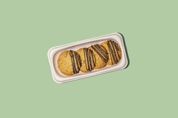 Peanut Butter &amp; Pistachio Cookies (LF)  / كوكيز زبدة الفول السوداني والفستق (Vegan) ( New )