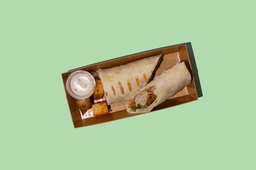 Chicken Kafta Wrap w Potato (DF) / راب كفتة دجاج مع بطاطا
