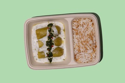Koussa bel Laban with Rice (DF) / كوسى باللبن مع الأرز