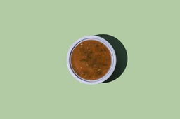 شوربة الفاصوليا والسبانخ