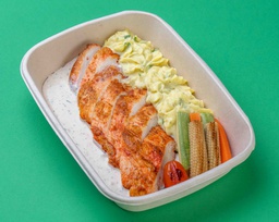 Chicken Steak w Mashed Potato (DF) / ستيك دجاج مع بطاطا مهروسة