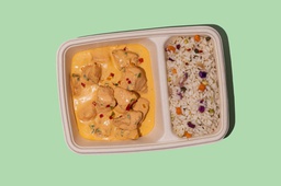 ⁠Korma Chicken w Rice (DF) / ⁠ دجاج كورما مع أرز