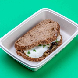 [NRM25044-1] Mushroom &amp; Swiss Cheese Breakfast Sandwich (New) / ساندويش الفطر مع الجبنة