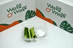 قطع الخيار مع جبنة الفيتا
